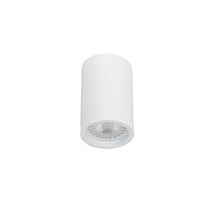 Plafon Sobrepor Newline Lisse BRANCO 1L Dicróica MR16 Ø56x85mm PL03006 PREN