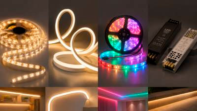 Fitas de LED, Fontes e Neon Flex