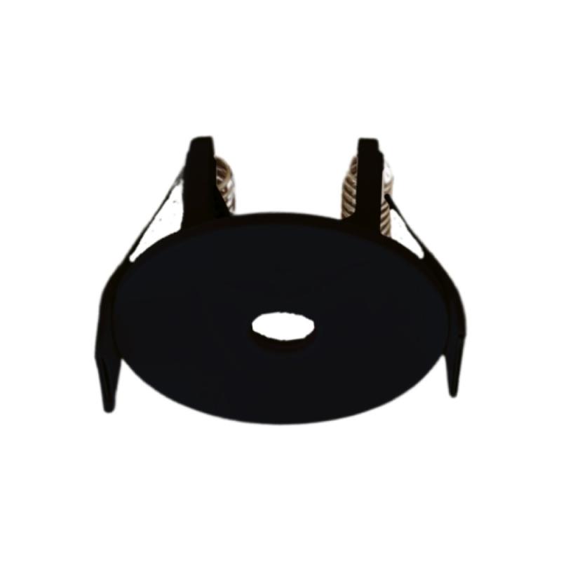 Canopla Moon de Embutir para Spot Tube/Pipe Preto Ø50mm 1061088 PREN