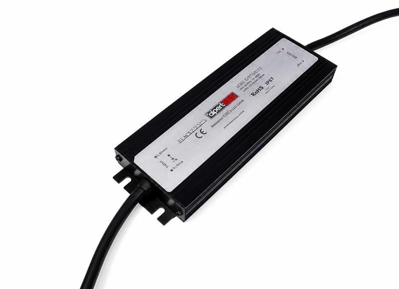 Fonte 12V Slim Alpertone Blindada 100W 8,3A IP67 Bivolt  180x60x18mm CLPS100 060