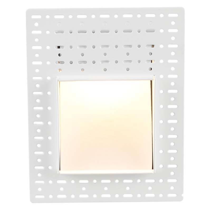 Balizador No Frame Nordecor Leue 3 watts Branco 3000K IP20 116x90x53mm 2848 PREN