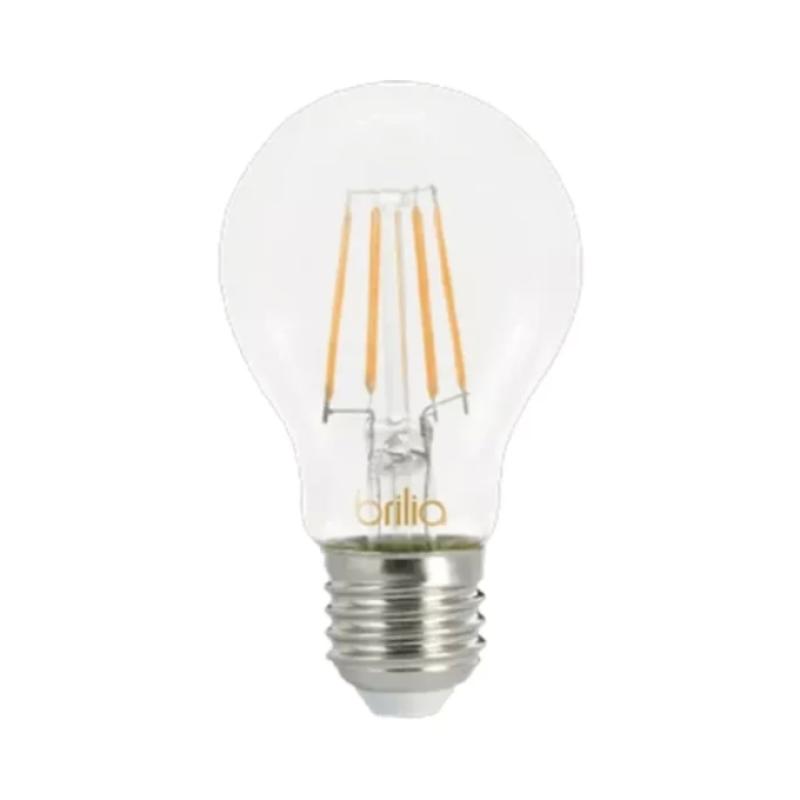 Lâmpada Brilia Bulbo Filamento E27 4,5 watts Âmbar Bivolt 280° Ø60x104mm 304062 PREN