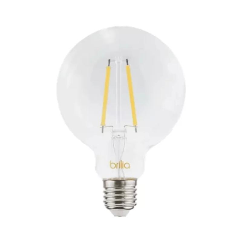 Lâmpada Brilia G95 Filamento 4,5 watts Âmbar Bivolt 280° Ø95x140mm 304086 PREN