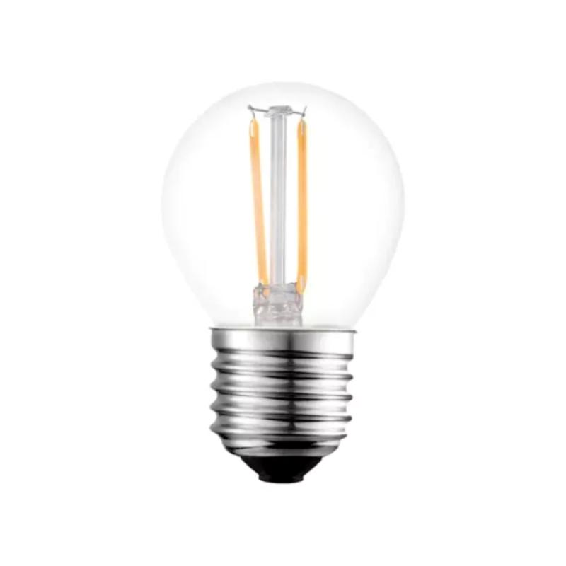 Lâmpada Brilia Mini Globo Filamento E27 2,5 watts Âmbar Bivolt 280° Ø45x78mm 304055 PREN
