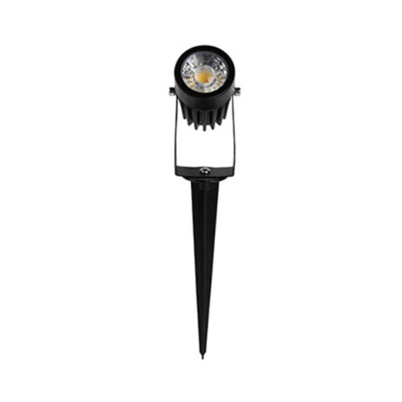 Espeto de Jardim Nordecor Oyne 3 watts 3000K 24° IP65 Preto 250x60x42mm 6135 PREN