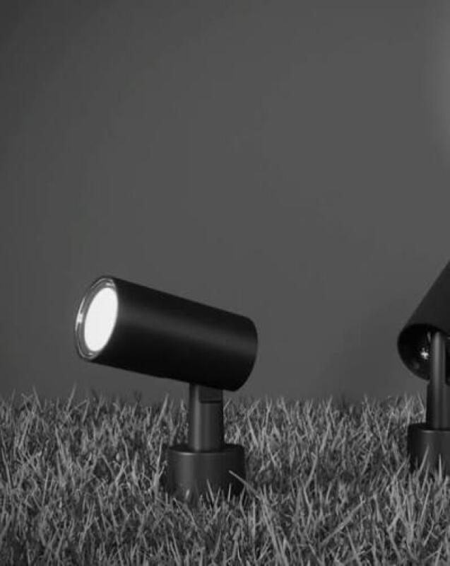 Spot Sobrepor Interlight Minimal Preto 10 watts IRC90 IP65 Bivolt 115x61x40mm 5180