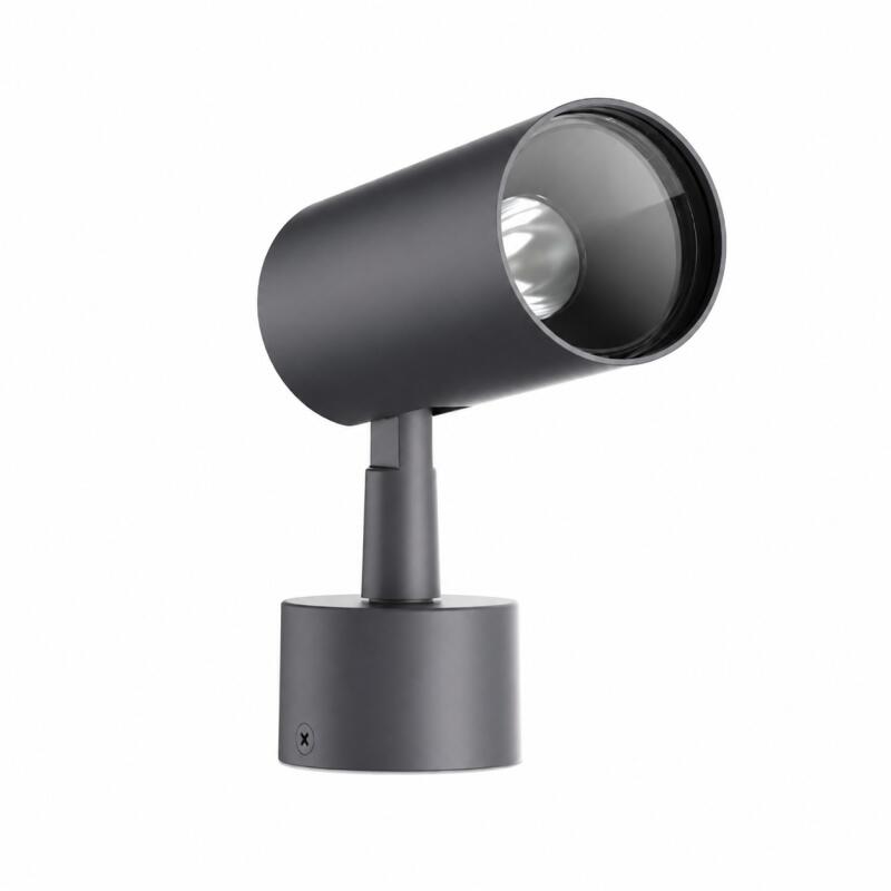 Spot Sobrepor Interlight Minimal Preto 10 watts IRC90 IP65 Bivolt 115x61x40mm 5180