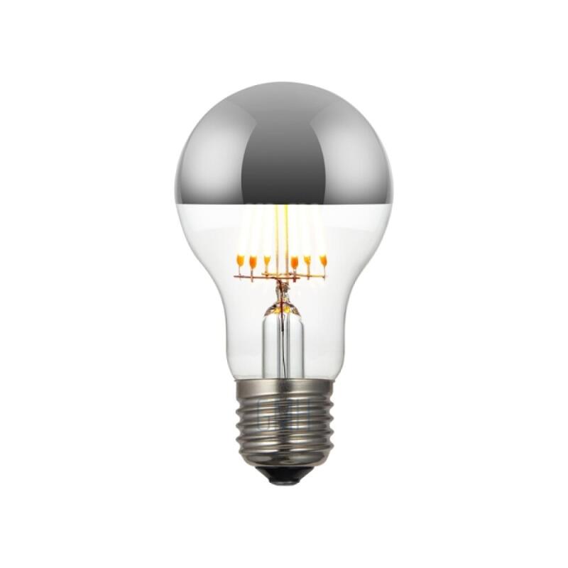 Lâmpada GMH A19 Defletora Prata 6 watts Bivolt 2200K LA19D-6W PREN