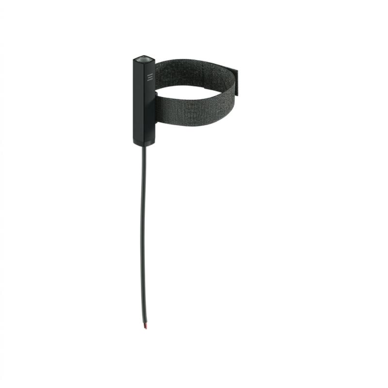 Spot com Cinta Stella Preto Organik Externo 24V 1W 2700K 40° 64mm STL25780/27