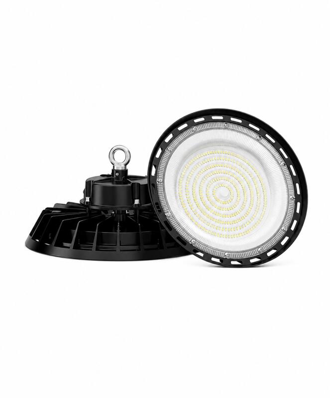 Pendente Opus Highbay 90° IP65 IRC80 100 watts 6500K Ø253x120mm OPS 32221