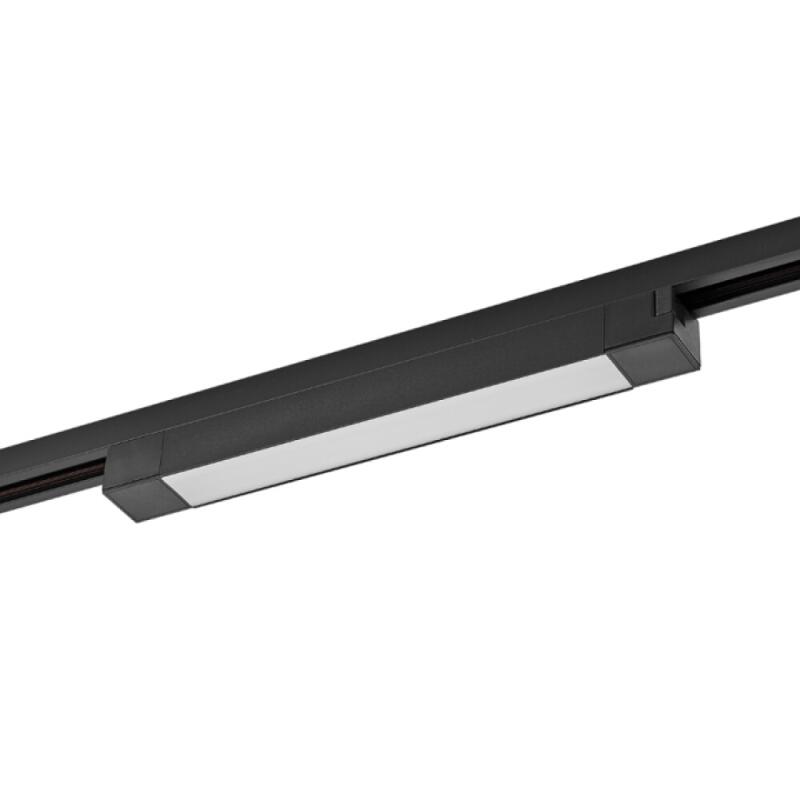 Módulo Difusor para Trilho Nordecor Duli Preto 20 watts 3000K 340mm 6354 PREN