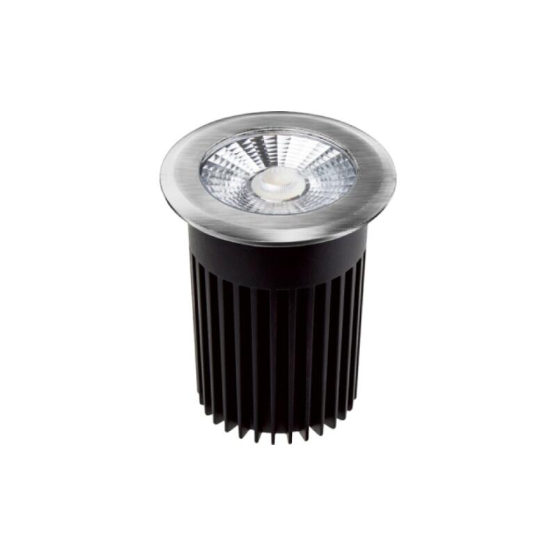 Embutido de Solo Germany Focus Inox 30 watts 3000K 12° IP67 Bivolt Ø100x140mm 12950355 PREN