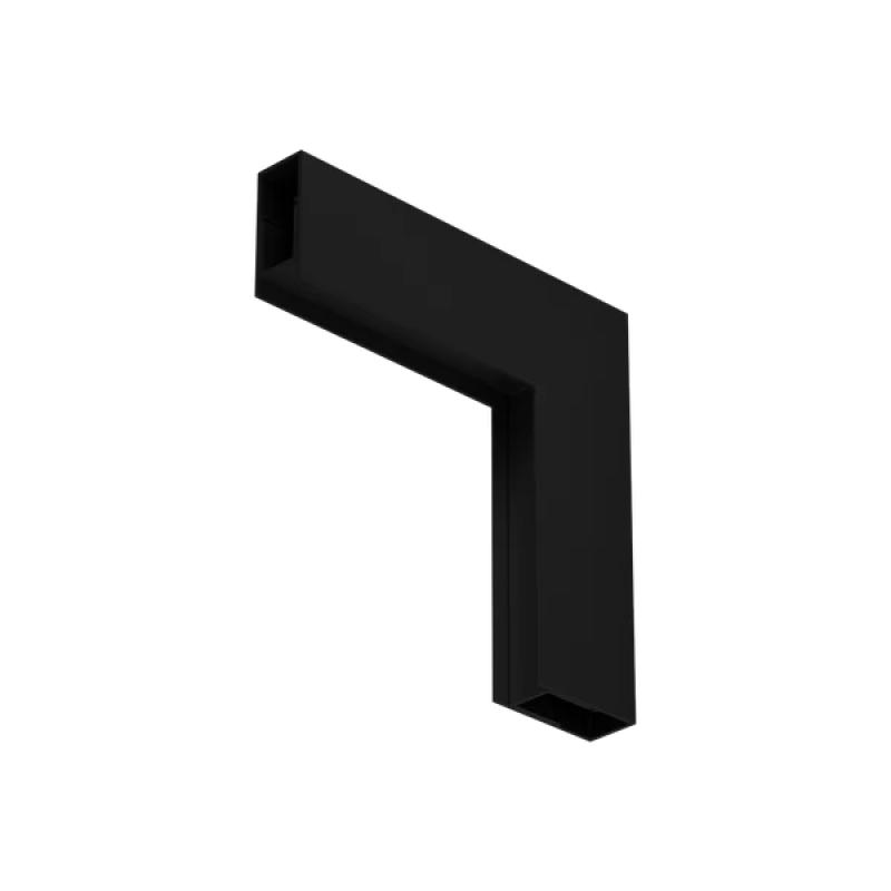 Sistema Linear Newline FIT10 Uno Curva 90° Teto/Parede 157x30x157mm Alumínio SU10001