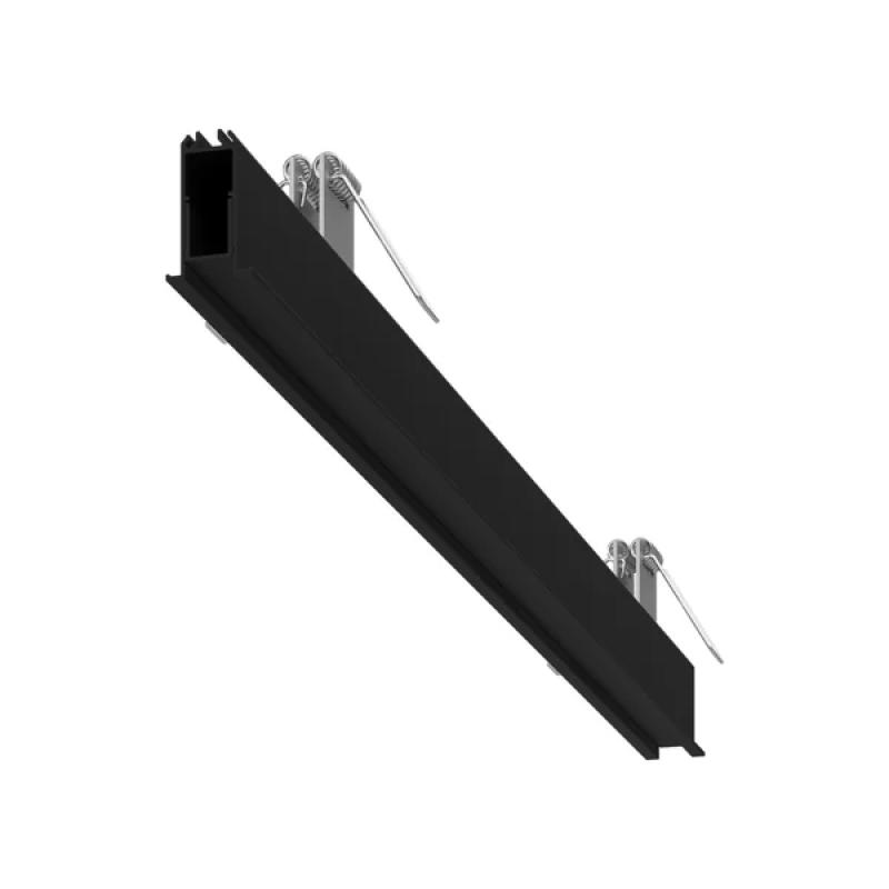 Sistema Linear Newline FIT10 Uno Microborda Base Reta Embutir 2500x21x58mm Alumínio SM10250