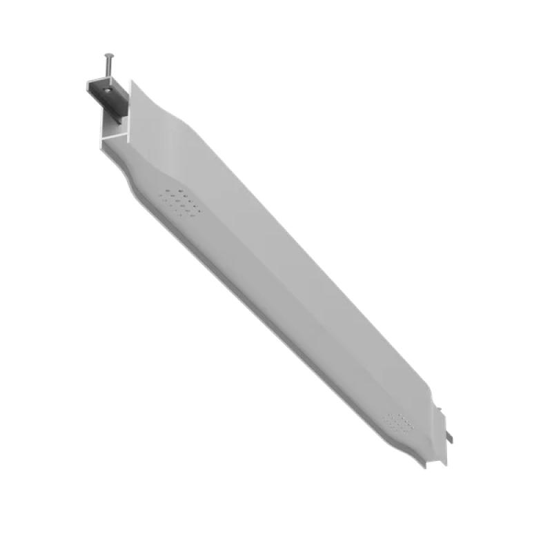 Canopla Integrada Newline Sistema FIT 10 para Fonte Slim 430x25,6x30mm Alumínio SA10007