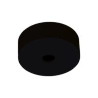 Canopla Moon de Sobrepor para Spot Tube/Pipe Preto Ø50mm 1061092 PREN