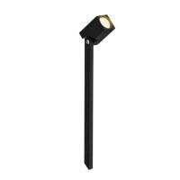 Espeto Direct Light Quadrati Articulado Preto 1,5 watts Bivolt 11° 2700K IRC90 IP66 Haste 200mm DL EP3 PREN