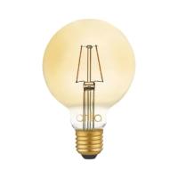 Lâmpada Brilia Ballon G95 Filamento Vintage 2,5 watts Âmbar Bivolt 270° Ø95x140mm 438633 PREN