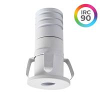 Embutido Nordecor Noa Ini 1 watts 2700K 24° Branco Ø22x40x18mm IRC90 Bivolt 6500 PREN