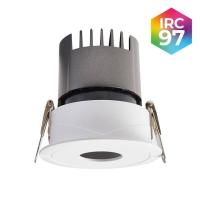 Embutido Nordecor Zaon 10 watts 2700K 24° Branco Ø85x85x75mm IRC97 Bivolt 6514 PREN