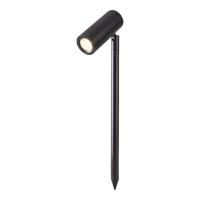 Espeto Nordecor Daya Preto 10 watts 3000K IP67 36° Antiofuscante Bivolt Ø50x400mm 6594 PREN