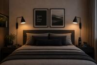 Arandela Casual Light Studioluce Aniko Preto 1L E27 350x130x320mm AR1428/PT PREN