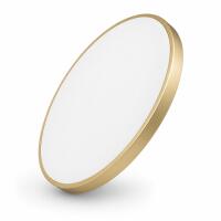 Plafon Sobrepor GMH Aquila Switch 30 watts Multitemperatura Ø370mm Gold Dourado PL-AQUILA GOLD