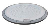 Luminária High Bay Lumanti 200 watts 5500K 22000 Lumens Ø331x28mm LLH5200