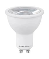 KIT 10 Unidades Lâmpada Led Save Energy Dicróica GU10 7 watts 3000K IRC90 36° Bivolt SE-130.3204 PREN