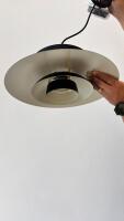 Pendente Casual Light Studioluce Lottus Preto 1L E27 Ø380x183mm PD1993 PREN