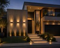 Arandela Nordecor Flou Duo 4 watts 2700K 40° IP65 Preto 96x48x30mm 2981