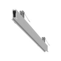 Sistema Linear Newline FIT10 Uno Microborda Base Reta Embutir 3000x21x58mm Alumínio SM10300