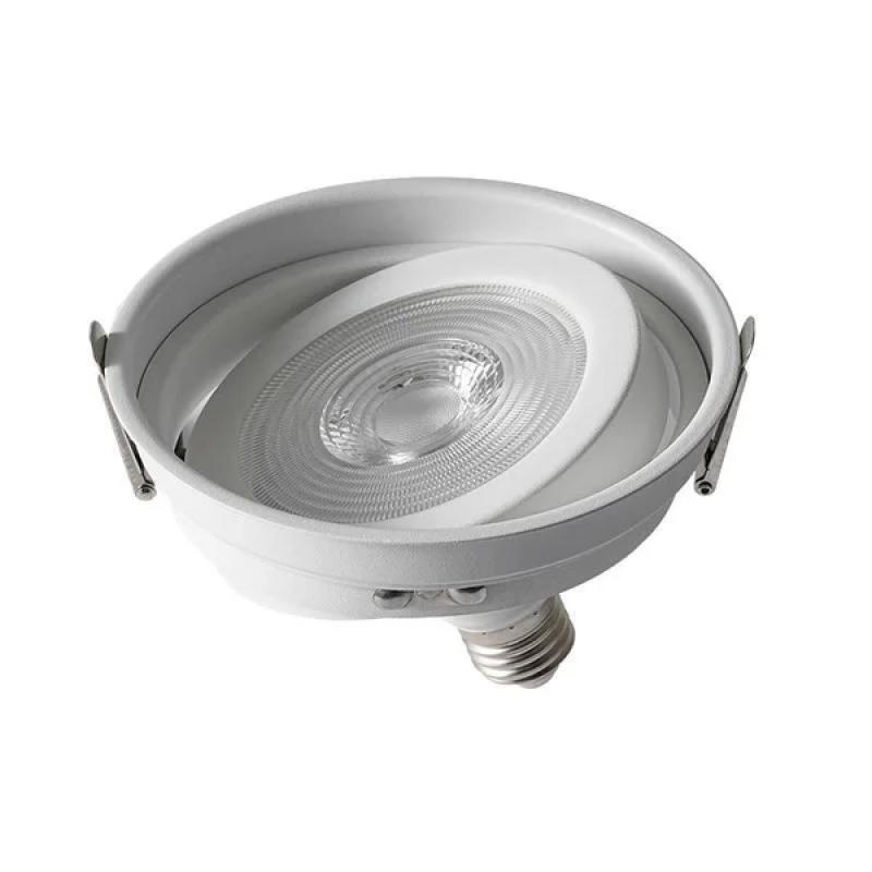 Spot de Embutir Nordecor Loyo Redondo PAR30 Alumínio Branco Ø136mm 80027