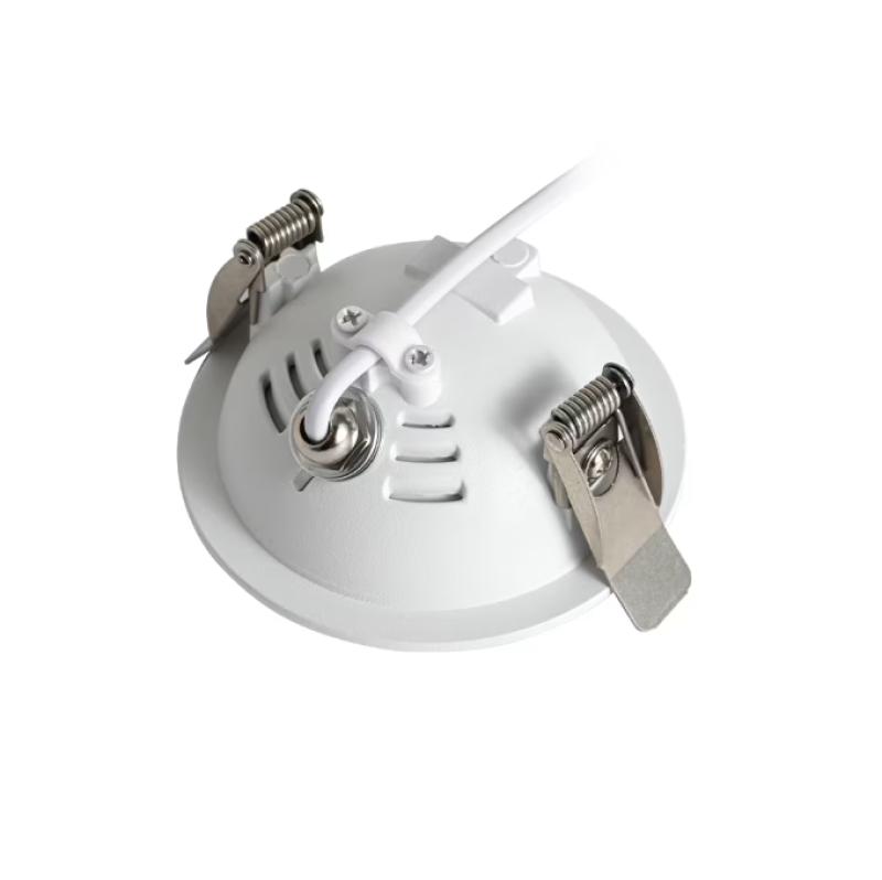 Spot de Embutir Nordecor SKEL Redondo Branco LED 7 watts 3000K IRC90 Ø88x52mm 80071
