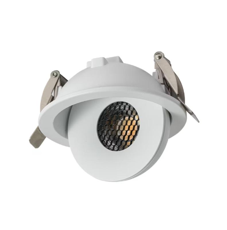 Spot de Embutir Nordecor SKEL Redondo Branco LED 7 watts 3000K IRC90 Ø88x52mm 80071
