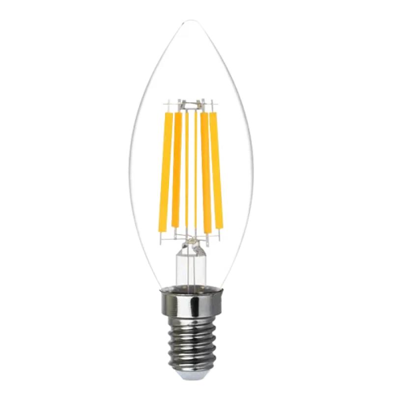 Lâmpada LED Mundial Vela Dimerizável Filamento 127V 4 watts 2500K E14 IRC90 300° ML-0264 PREN