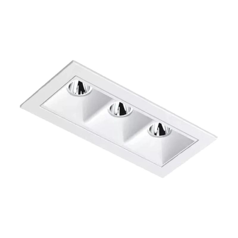 Luminária de Embutir Interlight Picco 7 watts 34° 2700K IRC90 Bivolt 95x45x34mm 4992 Branco/Branco PREN