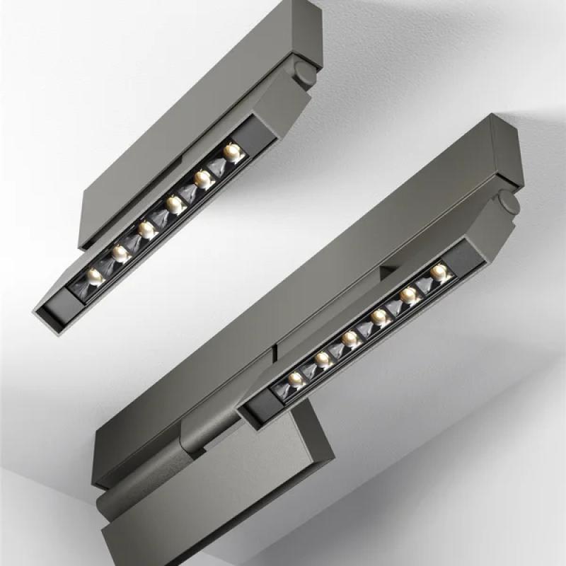 Plafon Newline Grid Articulável 6 Focos 36° 10 Watts 129x14x80mm DPL10003LED