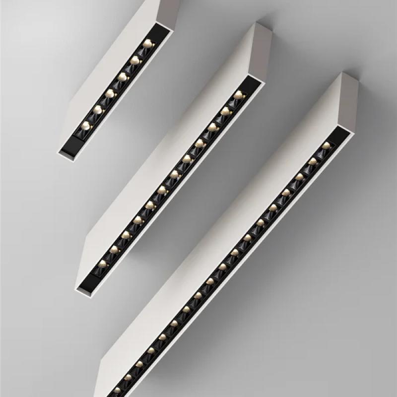 Plafon Newline Grid Fixo 6 Focos 15° 10 Watts 128,4x13,6x60mm DPL10004LED
