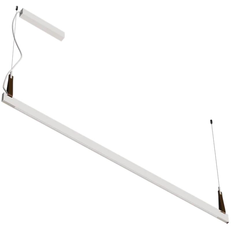 Pendente Newline Fit10 Couro Difuso Uplight e Downlight 32 watts Bivolt 1200x14x50mm PDC10121LED