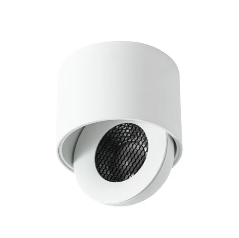 Spot de Sobrepor Nordecor SKEL Branco LED 12 watts 3000K IRC90 Ø96x65mm 80077
