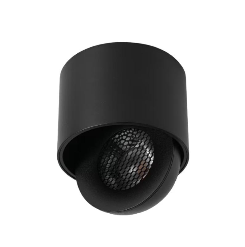 Spot de Sobrepor Nordecor SKEL Preto LED 12 watts 3000K IRC90 Ø96x65mm 80078