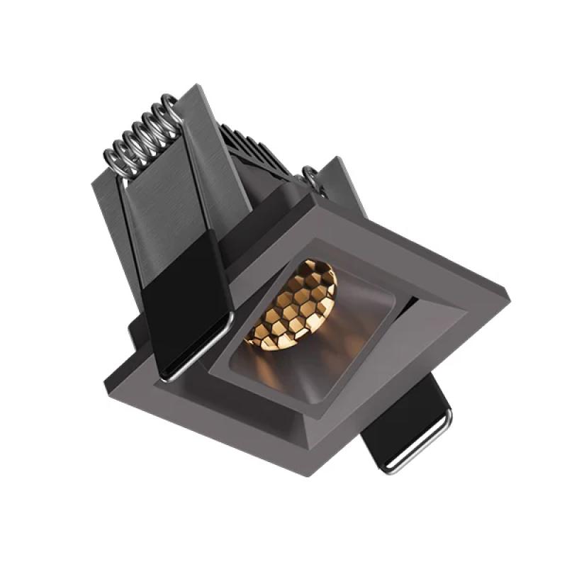 Embutido Newline Articulado New Pixel 1 Foco 30° Antiofuscante 4 watts 2700K Bivolt 50x50x50mm HEM03040LED