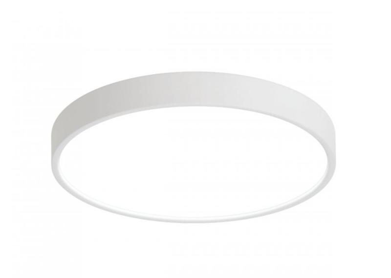 Plafon Sobrepor Newline Ring Redondo Branco 3L E27 Ø400x105mm 9046BT PREN