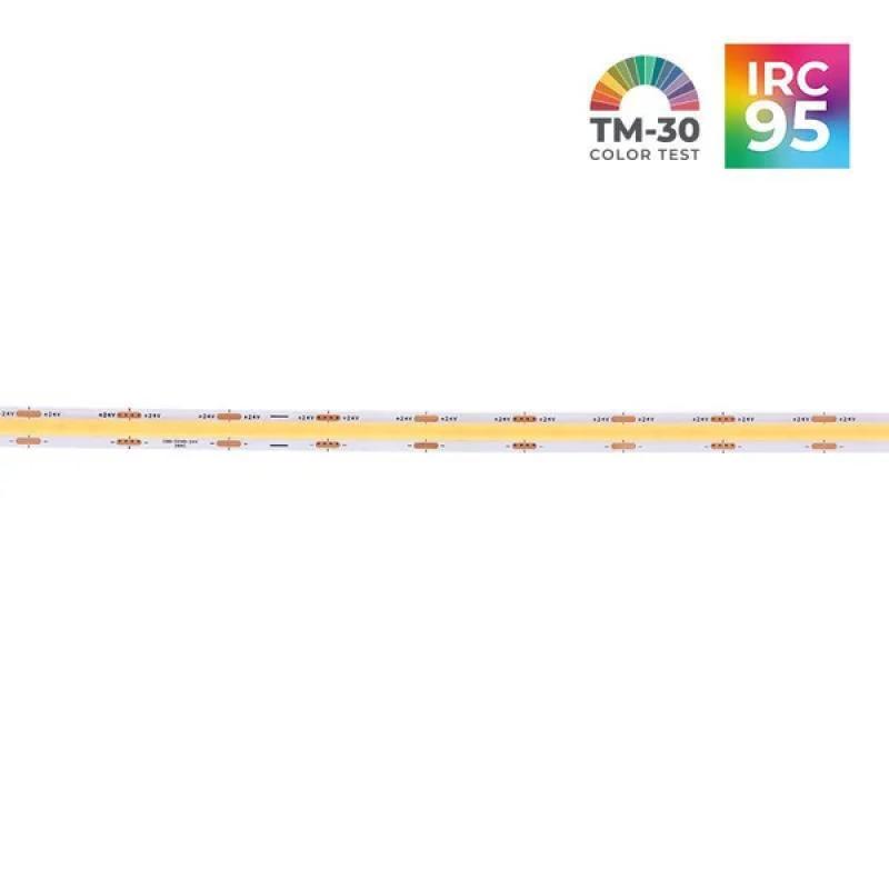 Fita LED Nordecor Odda COB 16 watts/m 3000K 24V IP20 IRC95 Rolo 10 metros 7405