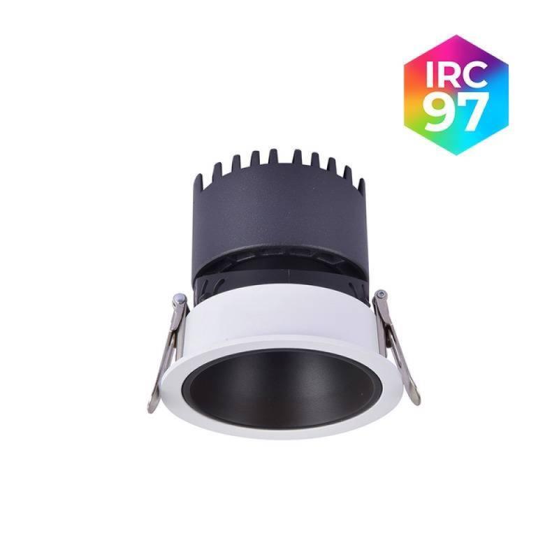 Embutido Nordecor Zagle 10 watts 2700K 24° Sof Branco Ø85x80mm IRC97 Bivolt 6444 PREN