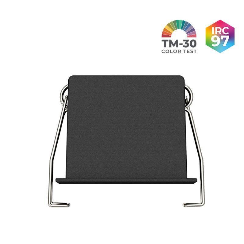 Spot de Embutir Nordecor Powerlux Preto LED 3 watts 36º 3000K IRC97 52x32x40mm 80112