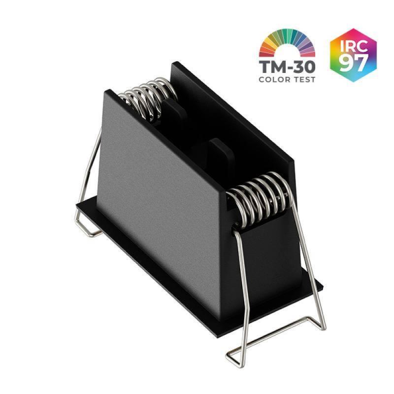Spot de Embutir Nordecor Powerlux Preto LED 5 watts 36º 3000K IRC97 62x32x40mm 80115