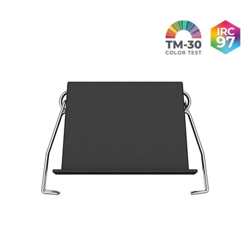 Spot de Embutir Nordecor Powerlux Preto LED 5 watts 36º 3000K IRC97 62x32x40mm 80115
