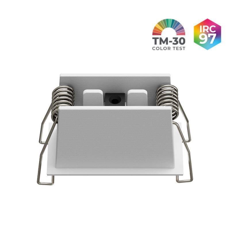 Spot de Embutir Nordecor Powerlux Branco LED 5 watts 36º 3000K IRC97 62x32x40mm 80114 